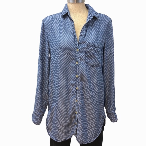 cloth & stone Dresses & Skirts - Cloth & STONE chambray shirt dress small